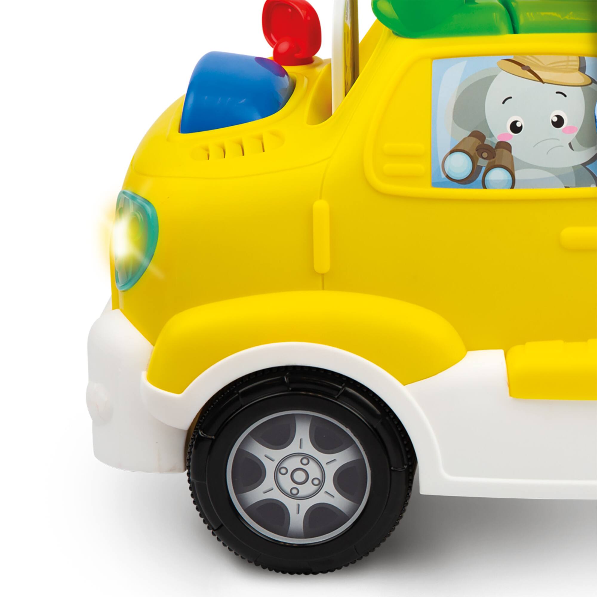 Enviro-Mental Toy Brilliant Beginnings Ride 'Em Tiger Safari Bus